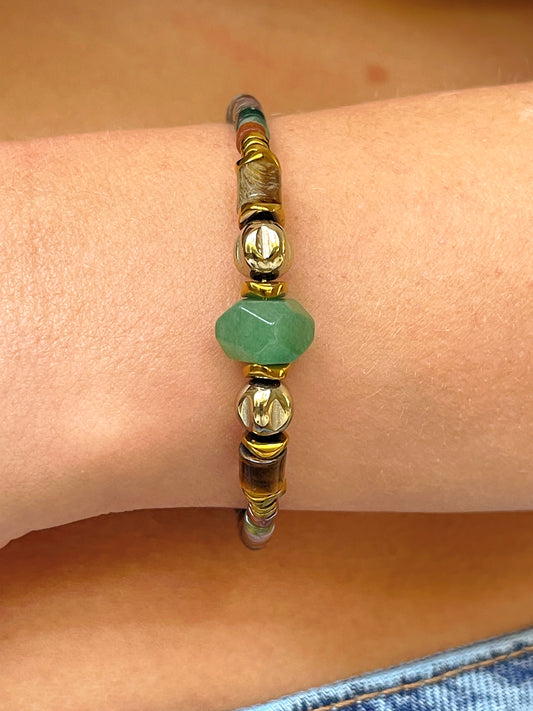 Bracelet ULY - Agate indienne
