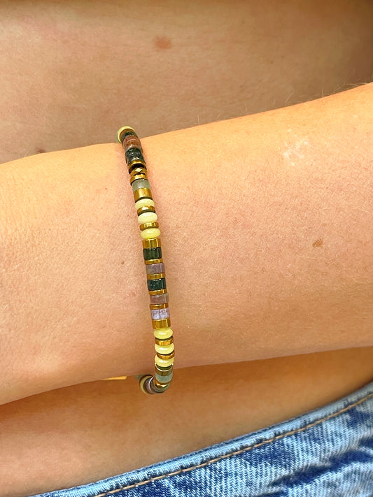 Bracelet SUZANNE - Agate indienne