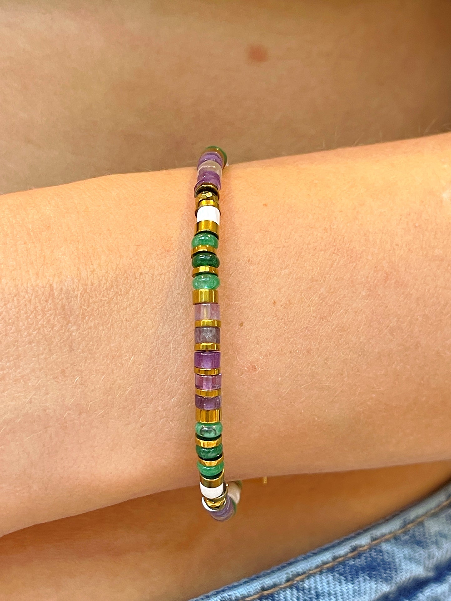 Bracelet SUZANNE - Améthyste