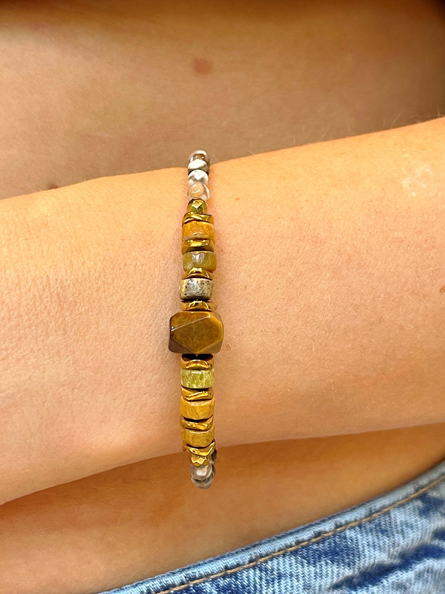 Bracelet PAOLO - Oeil de tigre
