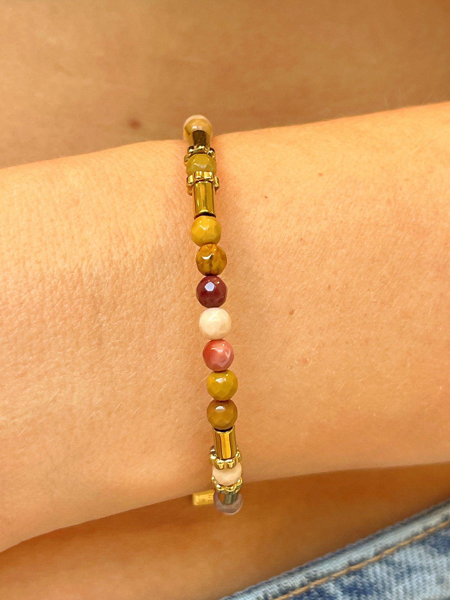 Bracelet UNÉA - Mokaïte