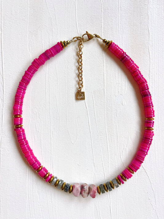 Collier THELMA - Pink