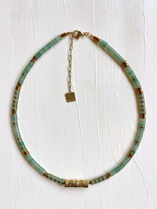 Collier SVEN - Aventurine