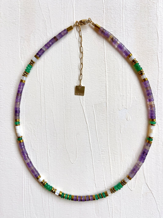 Collier SILAS - Améthyste