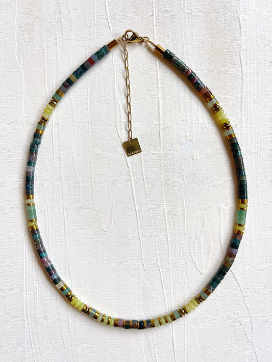 Collier SILAS - Agate indienne