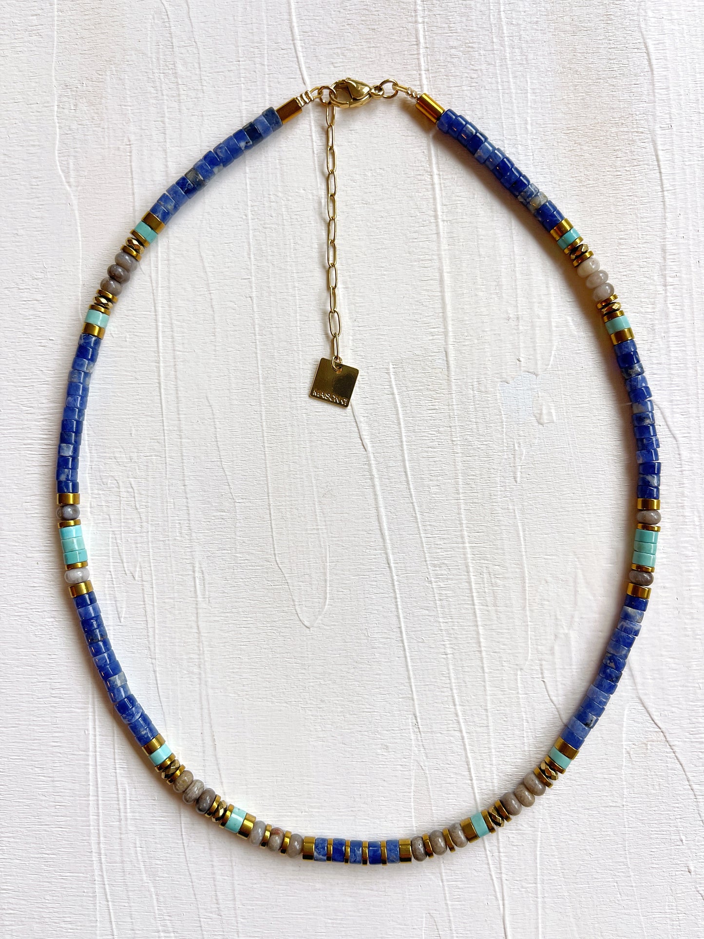 Collier SILAS - Sodalite