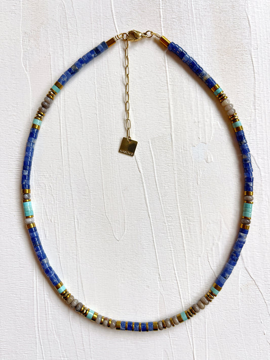 Collier SILAS - Sodalite