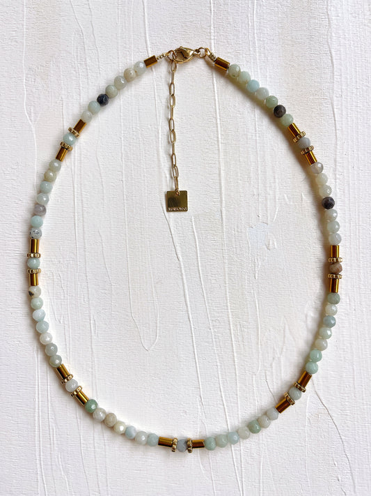 Collier URBA - Amazonite
