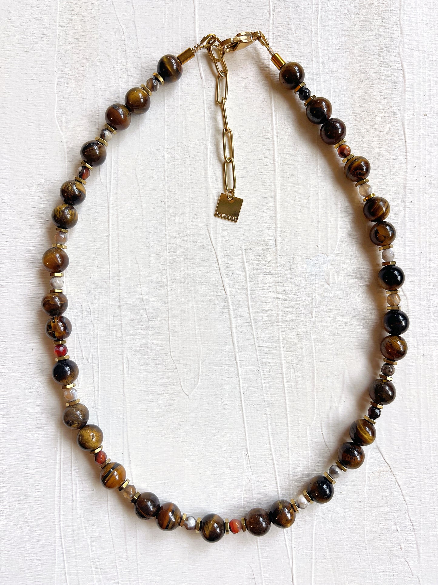 Collier URIS - Oeil de tigre
