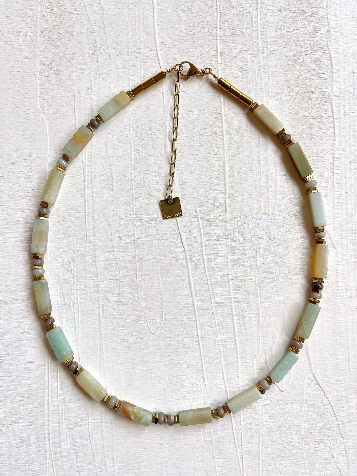 Collier THEOPHILE - Amazonite
