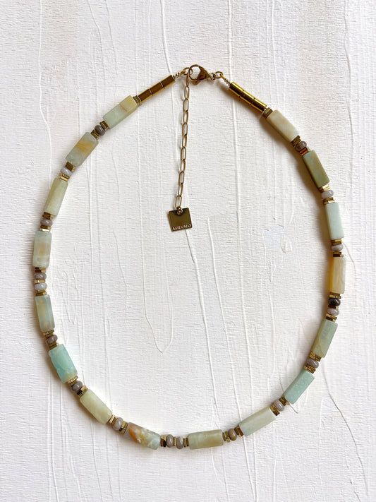 Collier THEOPHILE - Amazonite