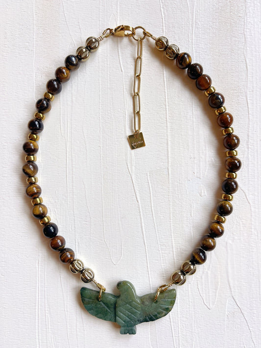 Collier UMI - Oeil de tigre