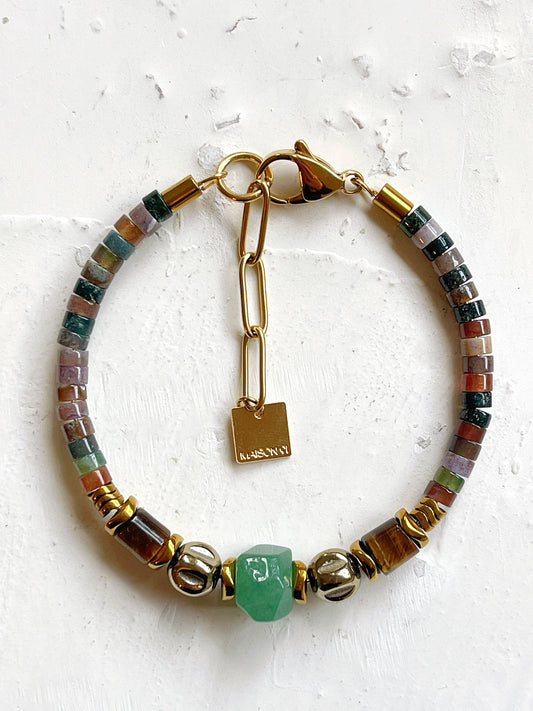 Bracelet ULY - Agate indienne