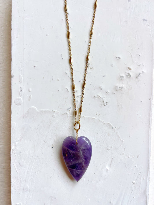 Collier SIXTINE - Améthyste