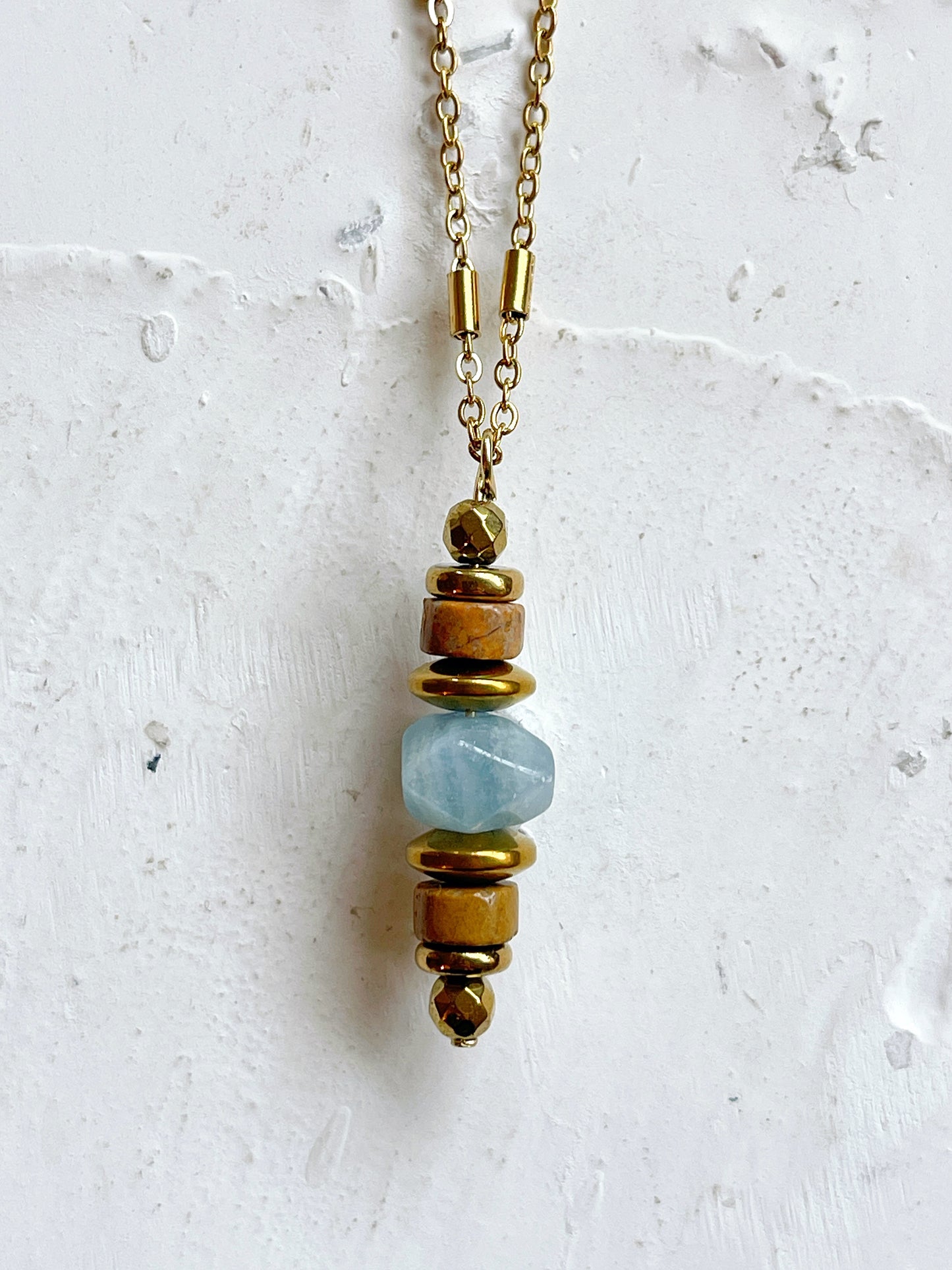 Collier LORETTE - Aqua