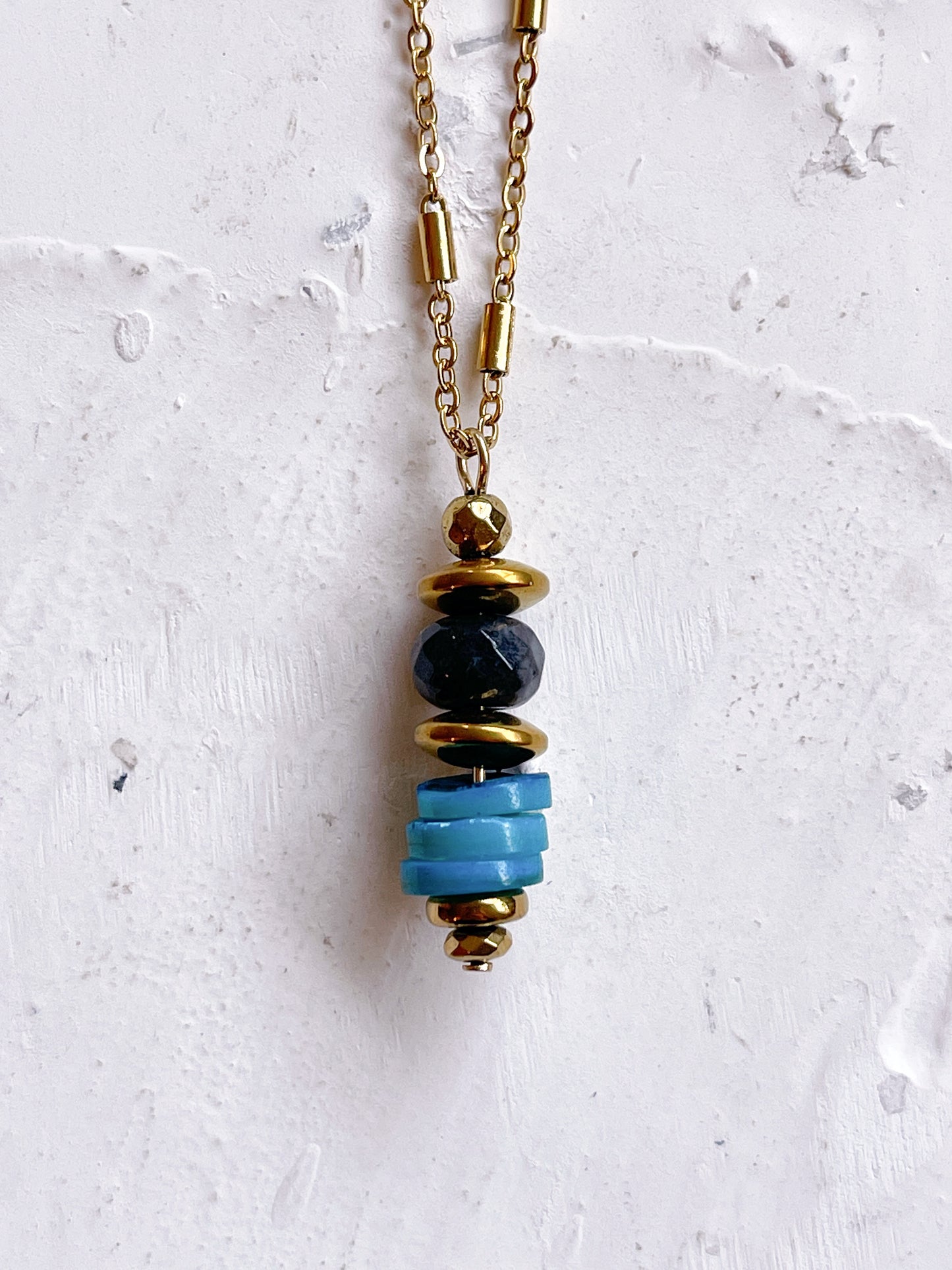 Collier LORETTE - Lagon