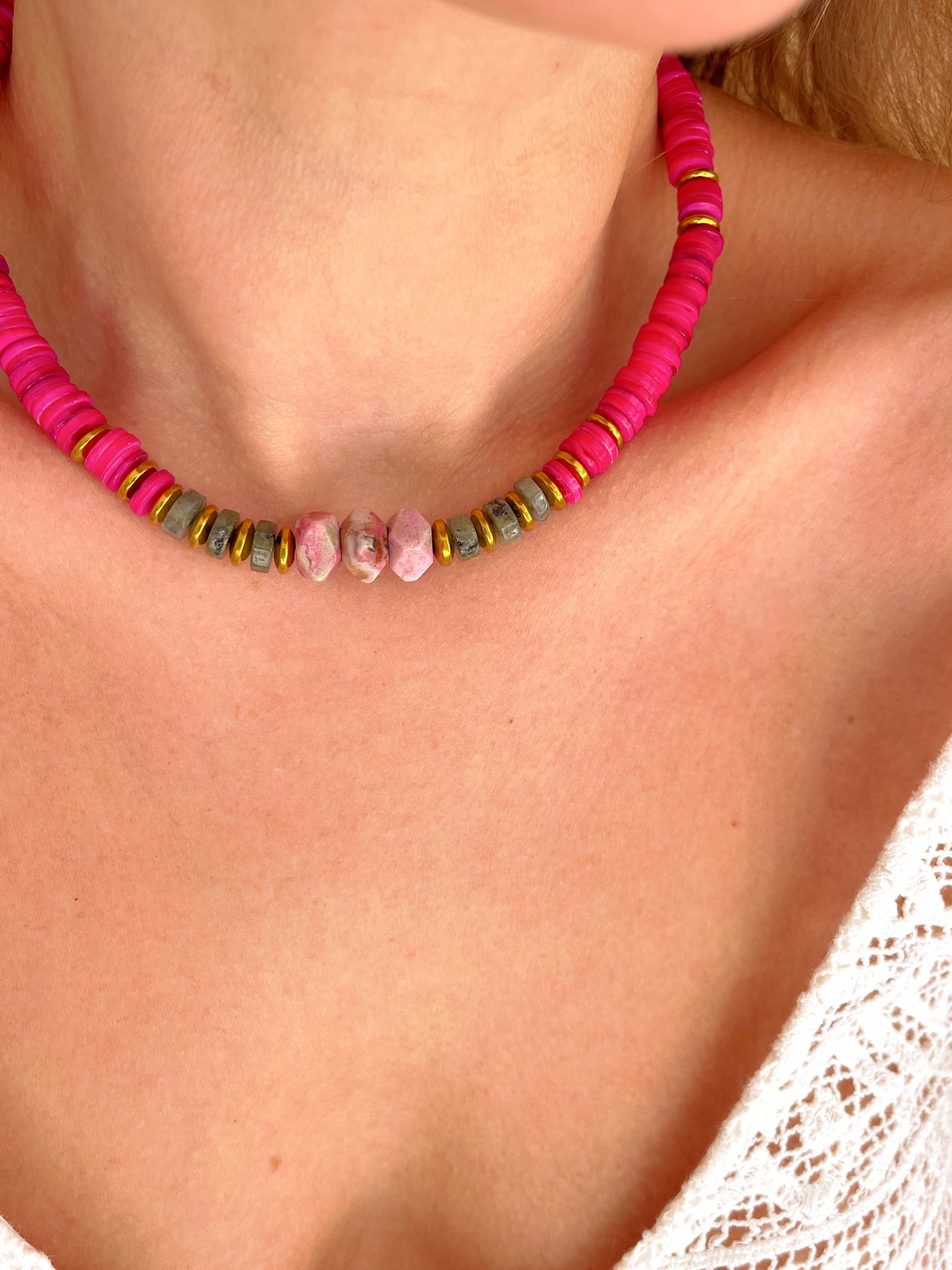 Collier THELMA - Pink