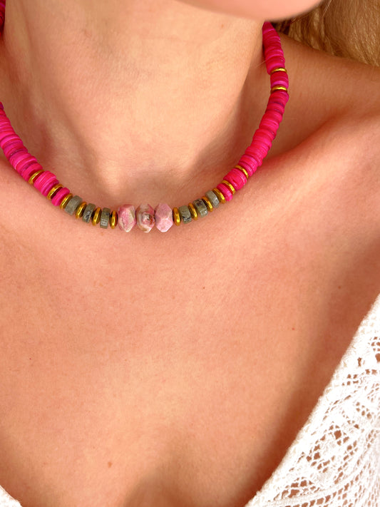 Collier THELMA - Pink