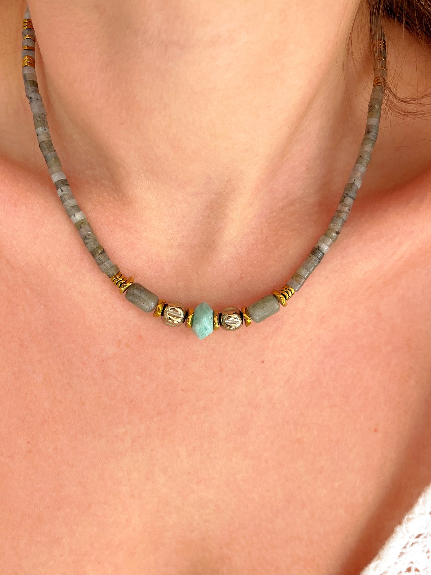 Collier UBUD - Labradorite