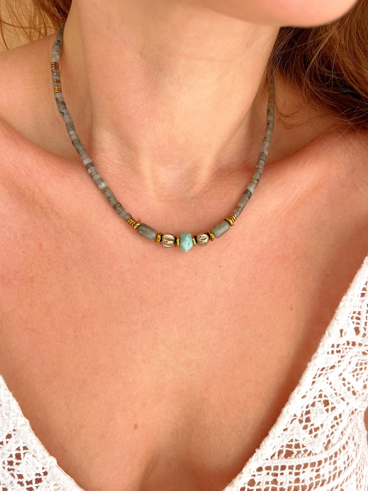 Collier UBUD - Labradorite