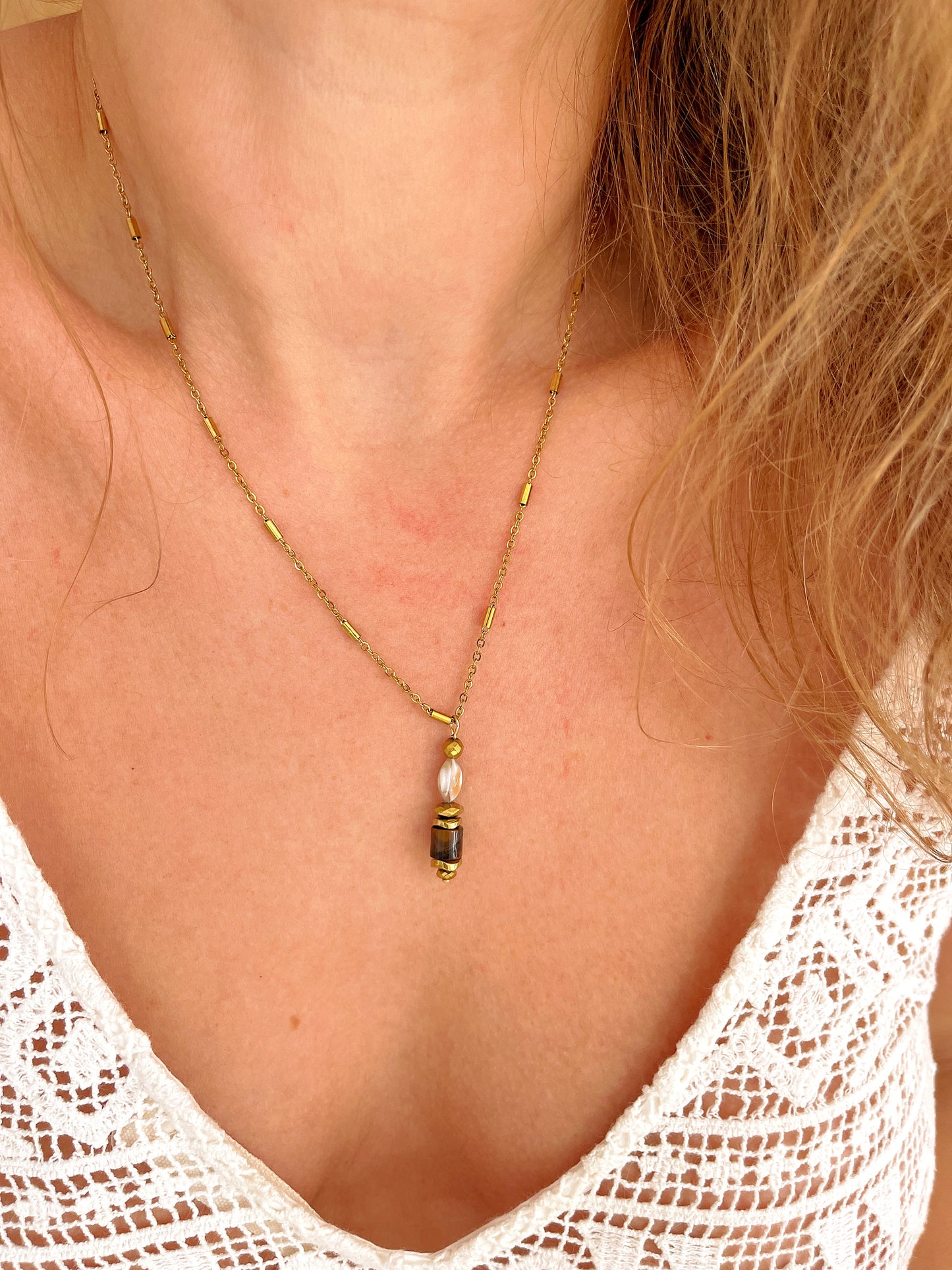 Collier LORETTE - Nacre