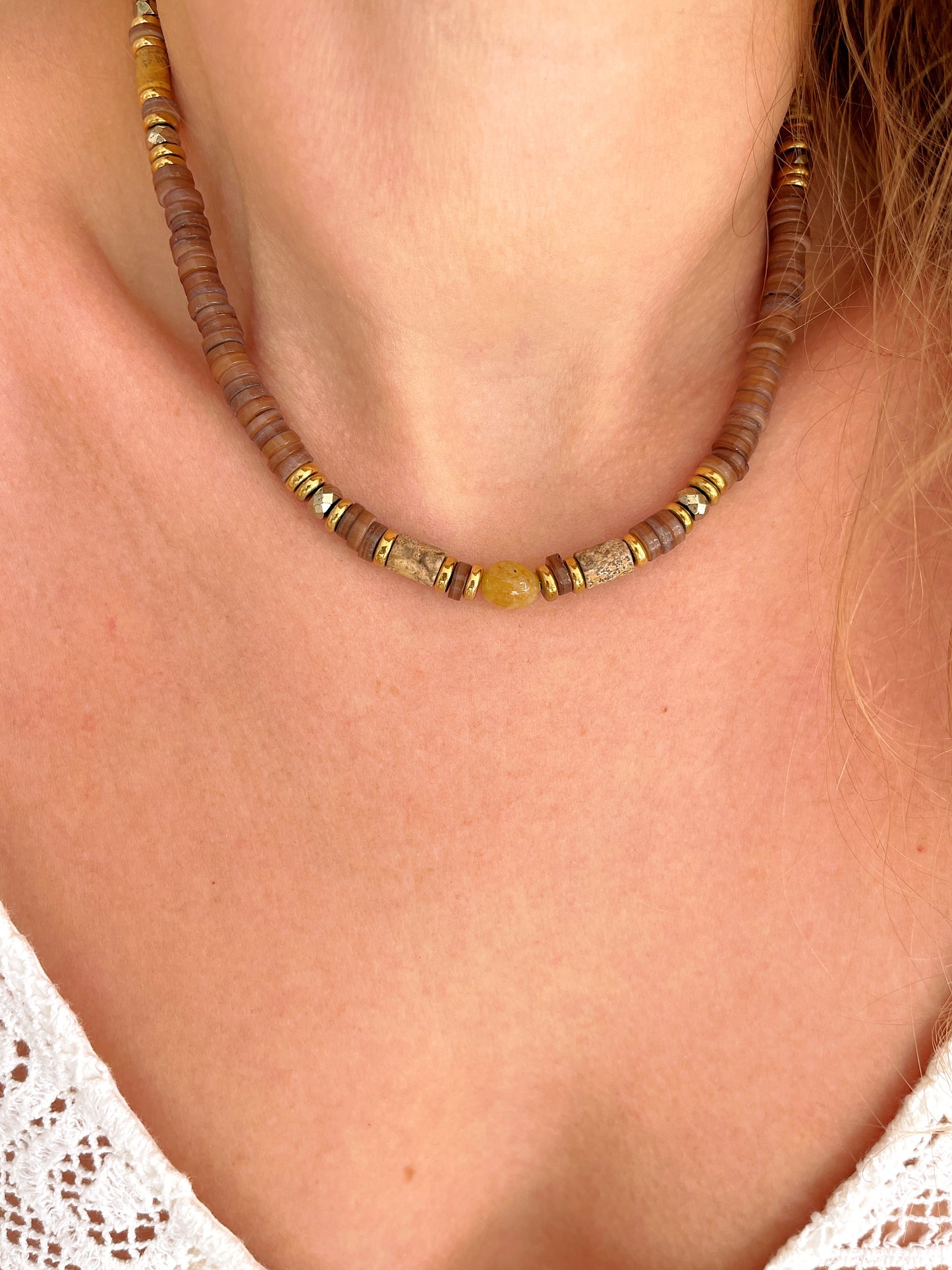 Collier UBA - Moka