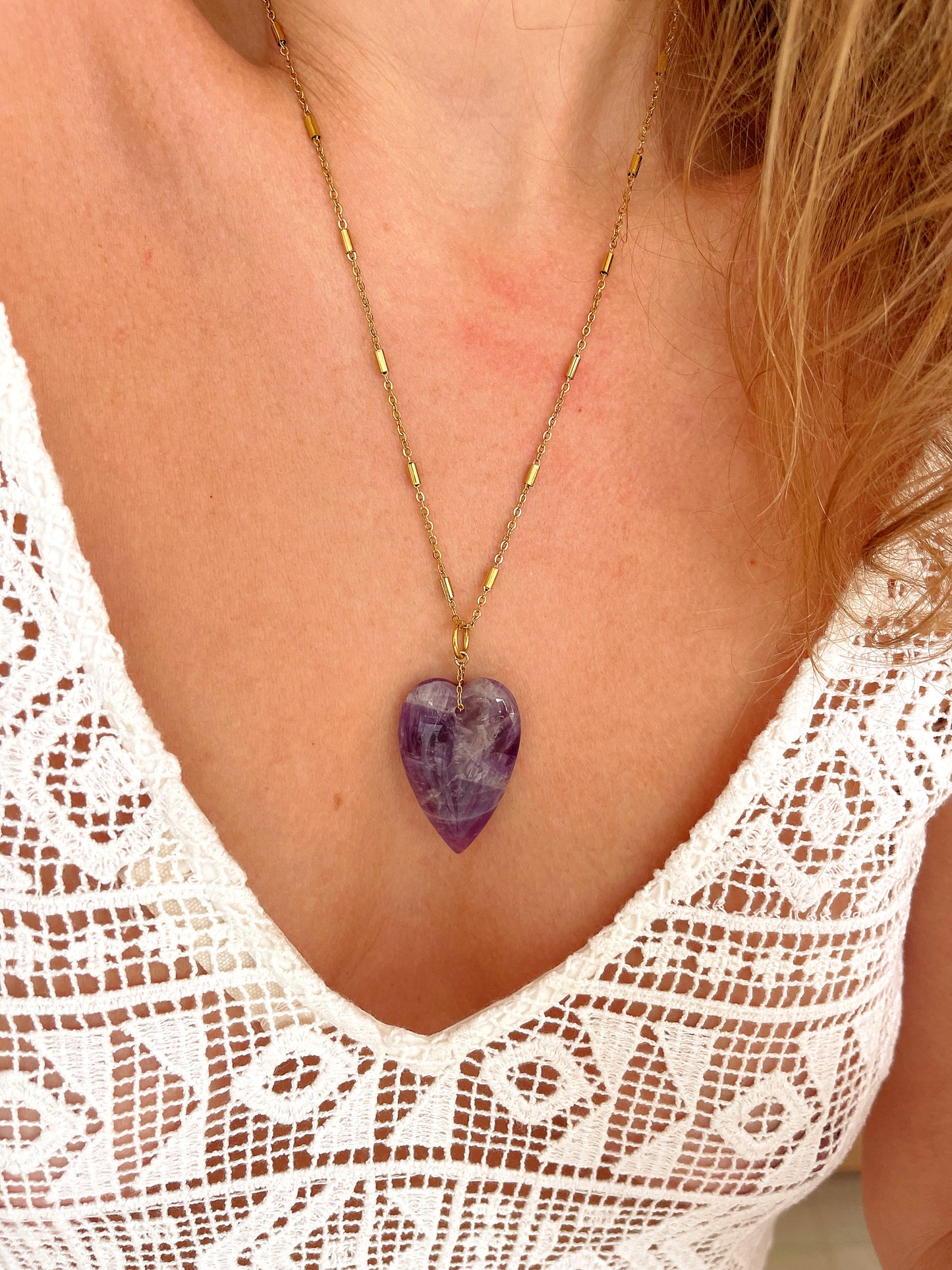 Collier SIXTINE - Améthyste