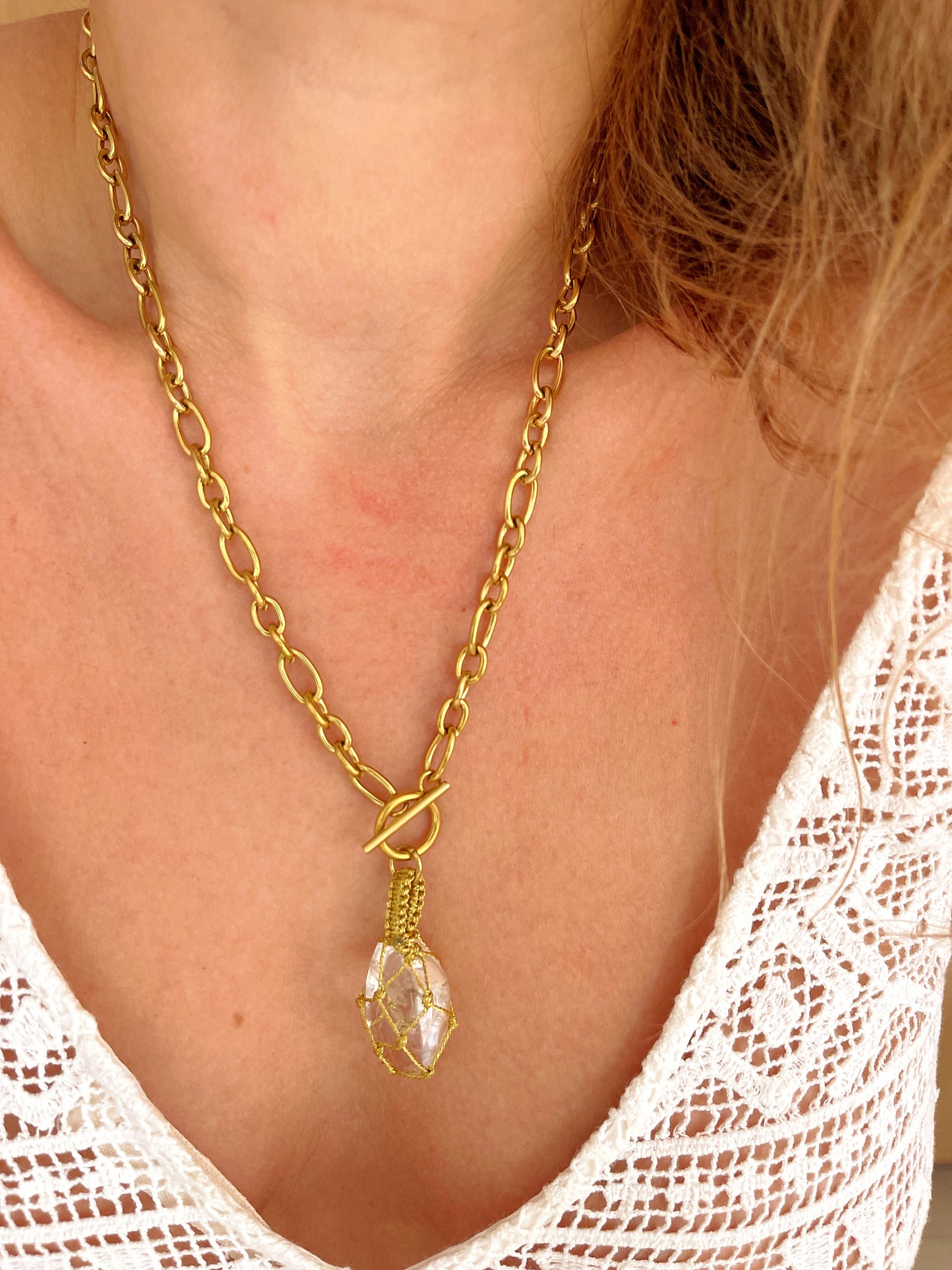 Collier LOLY - Cristal de Quartz