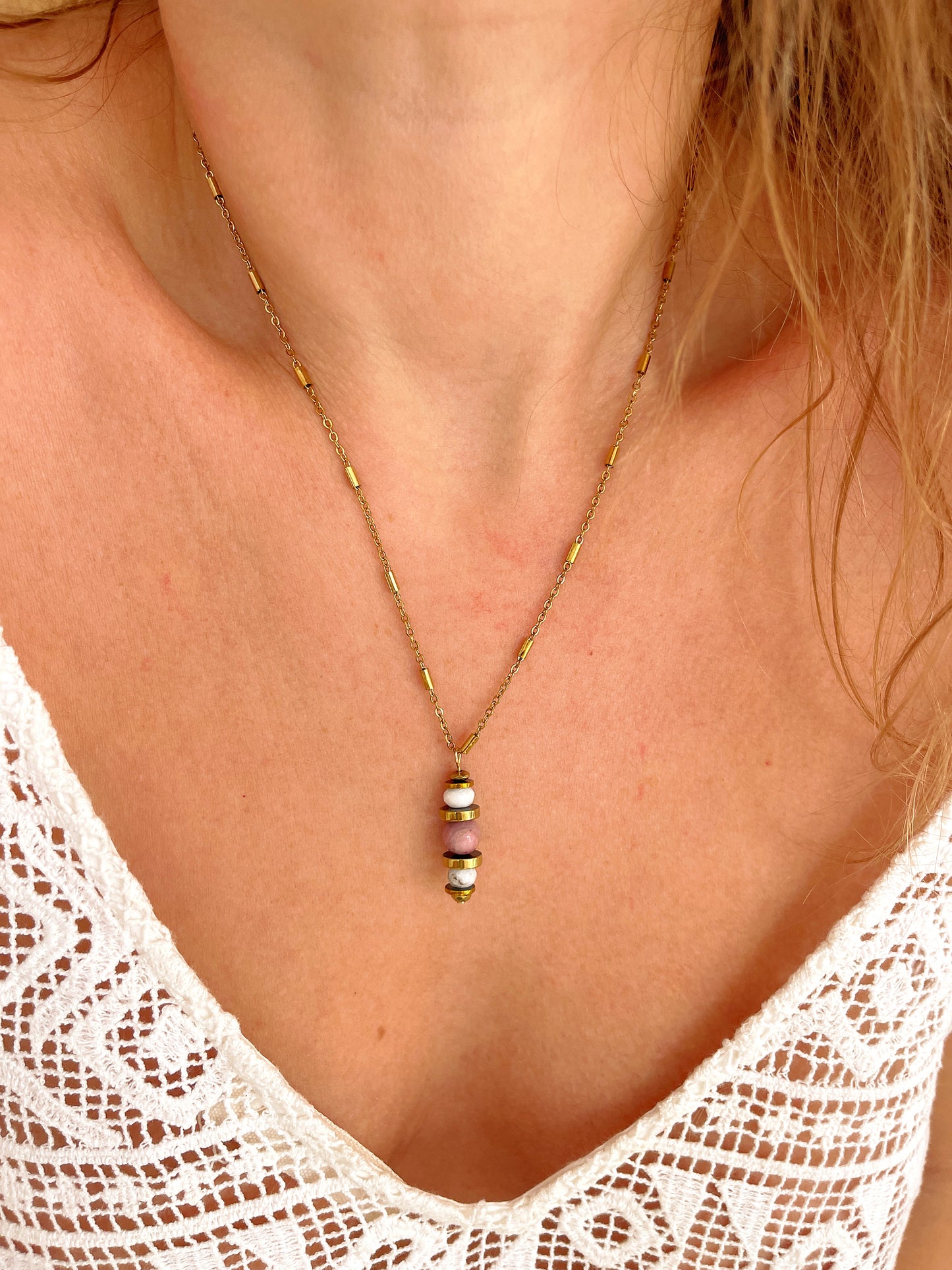 Collier LORETTE - Blush