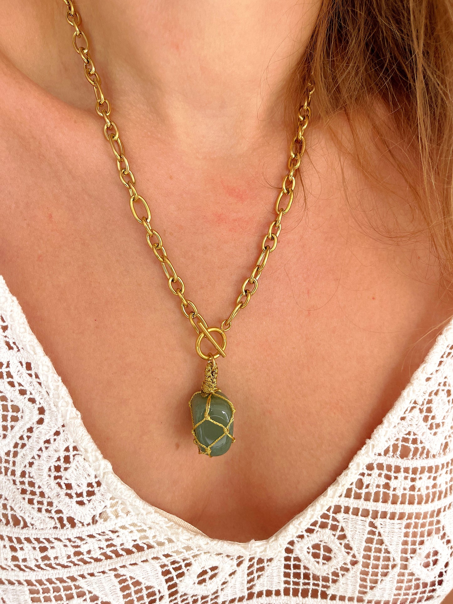Collier LOLY - Aventurine