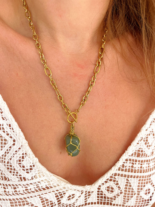Collier LOLY - Aventurine