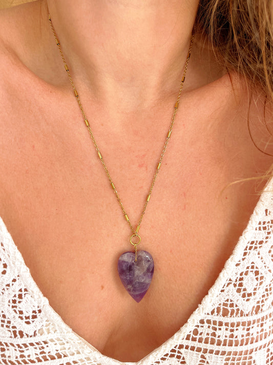 Collier SIXTINE - Améthyste