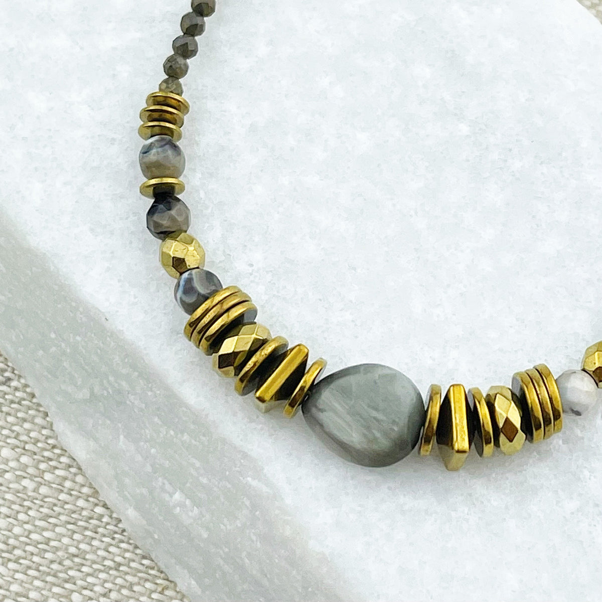 Bracelet MANY - agate