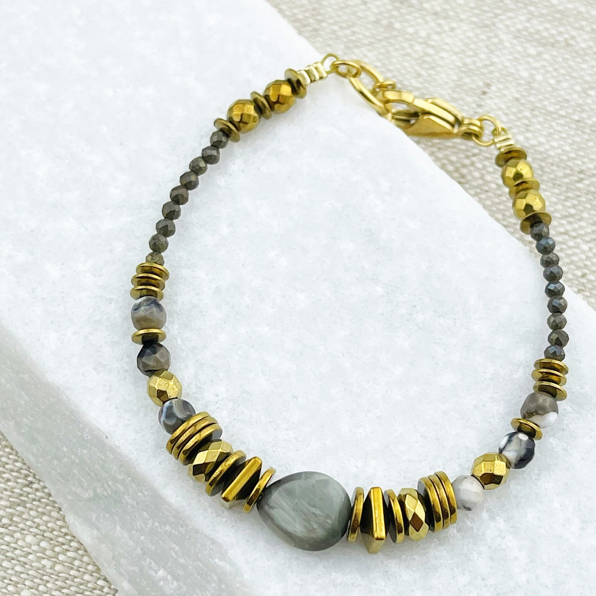 Bracelet MANY - agate