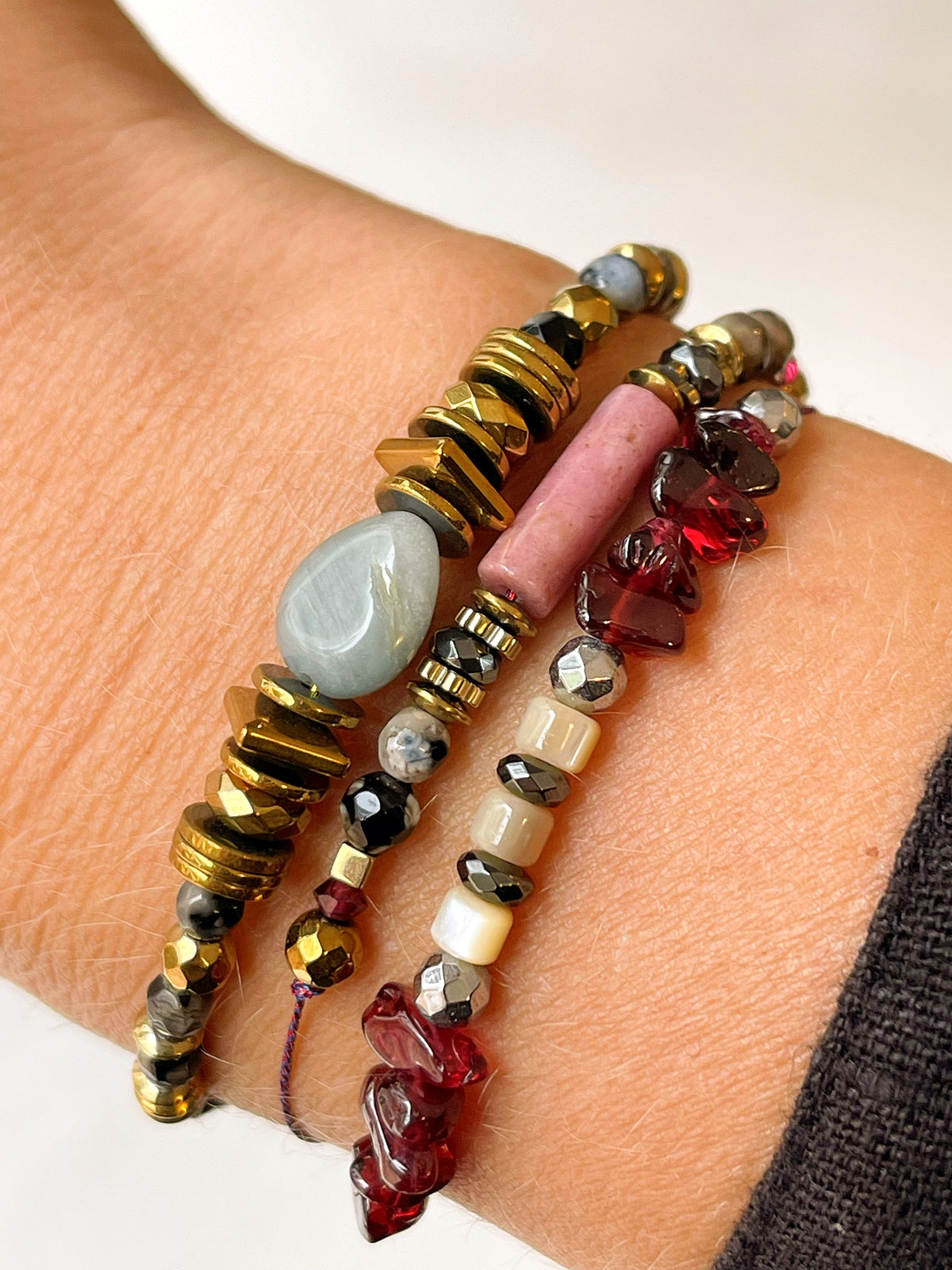 Bracelet MANY - agate