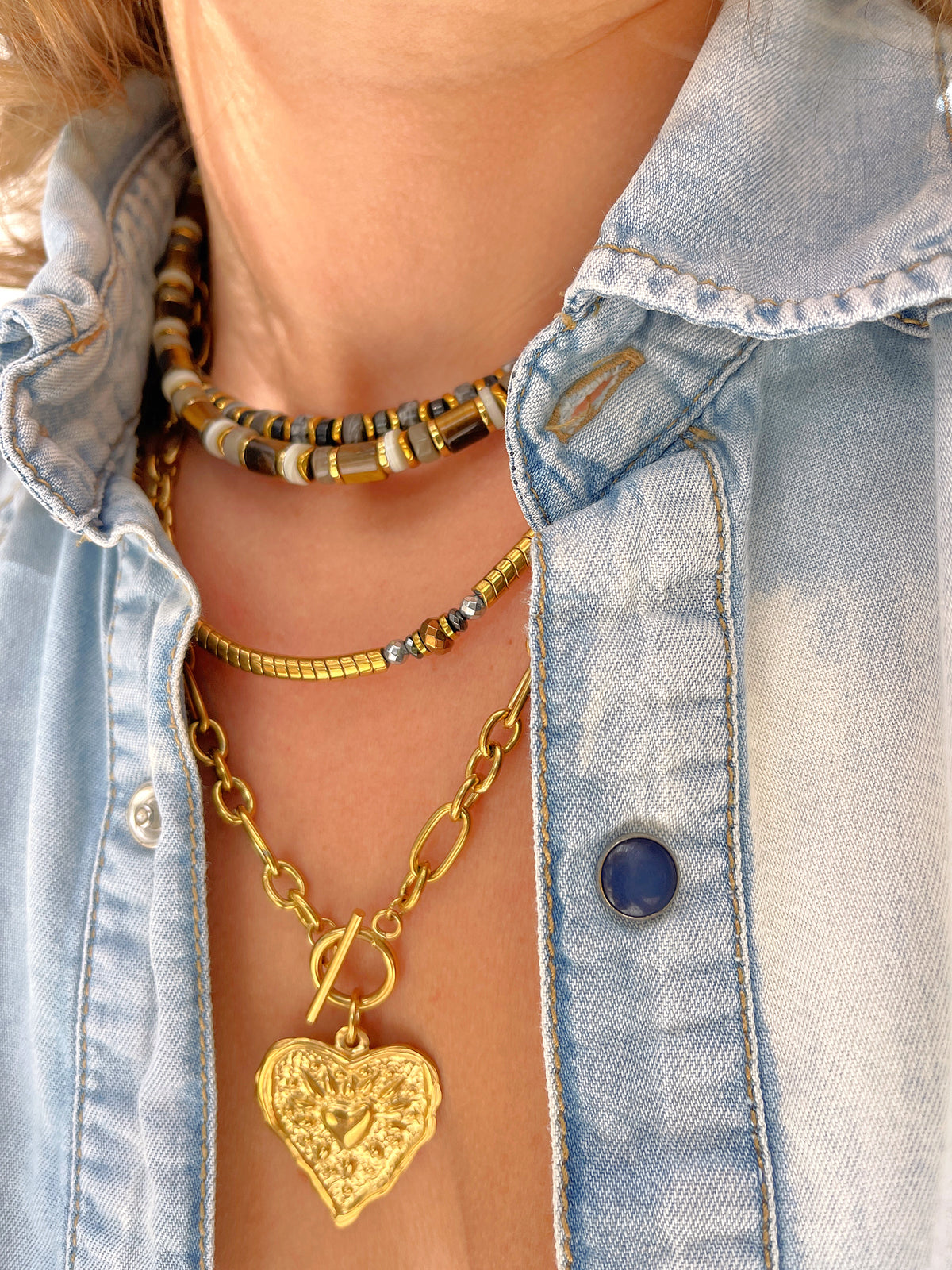 Collier RICO - jade
