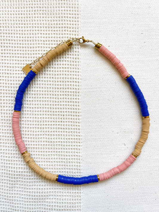 Collier ROMANE - nude/ velvet