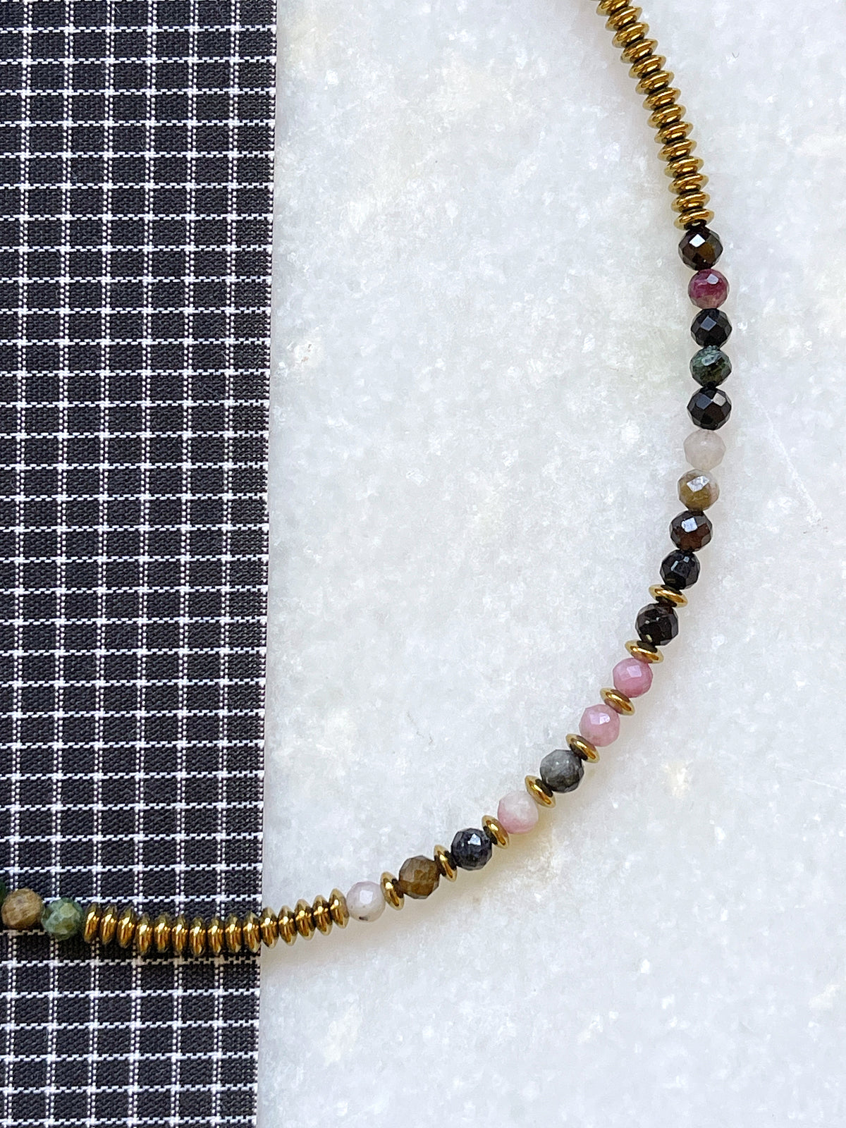 Collier RAY - tourmaline