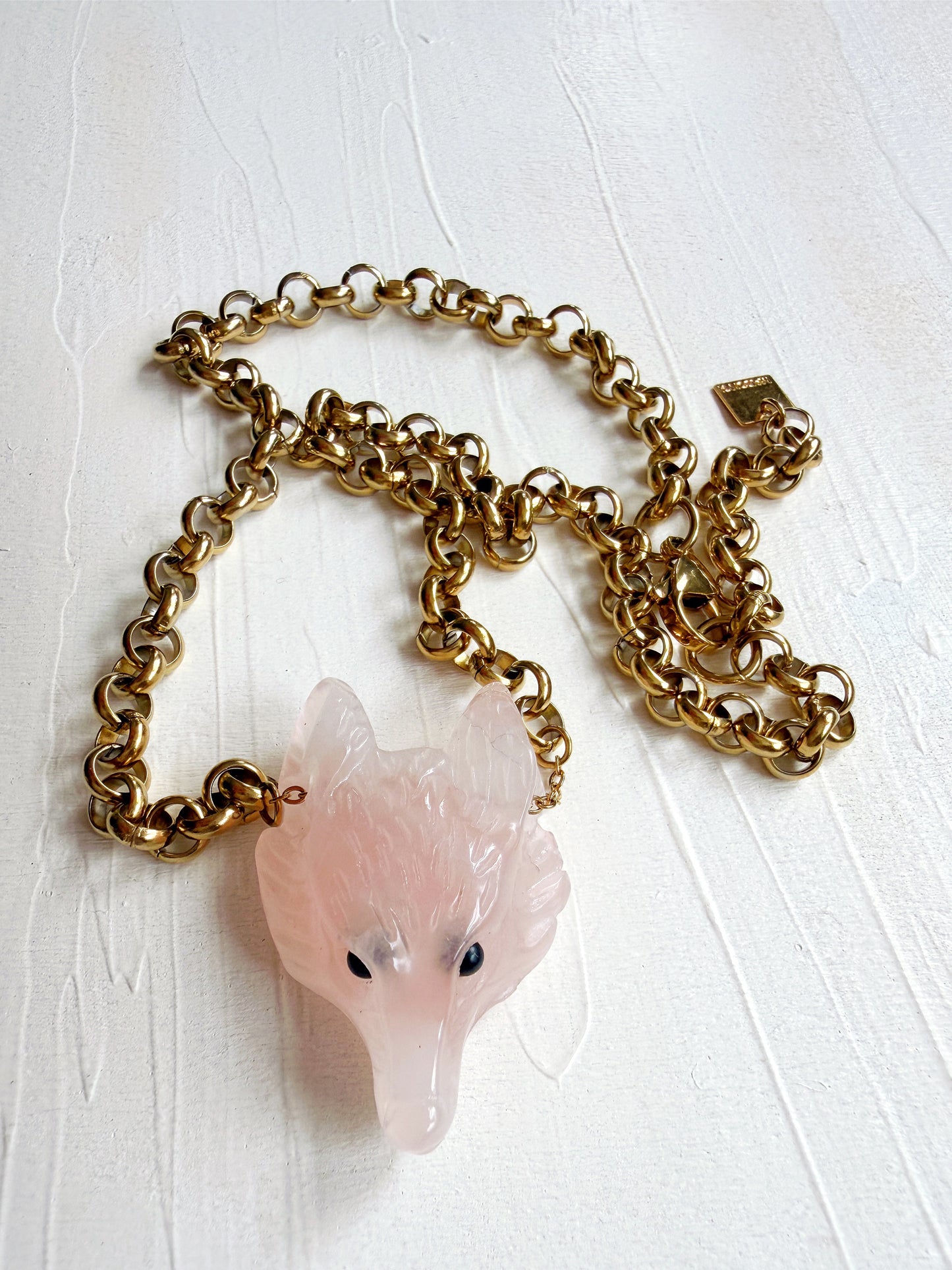 Collier ROCH - Quartz rose