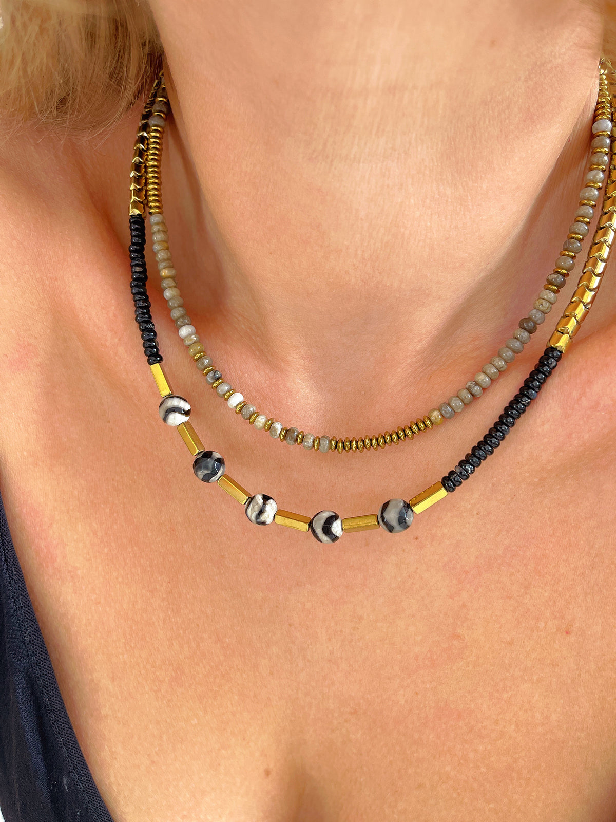 Collier RAY - tourmaline