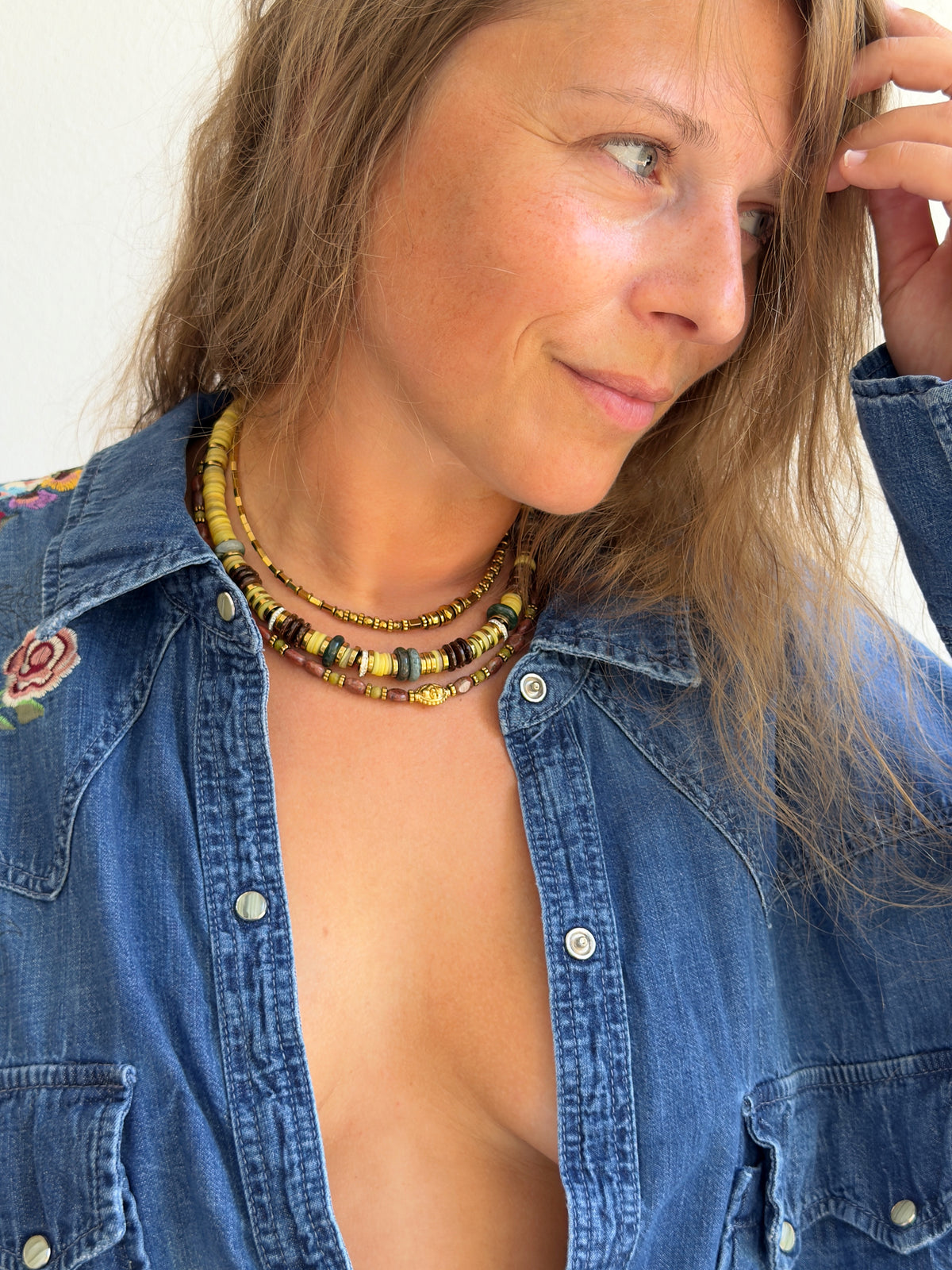 LOOK - NARCISSE, VASCO beurre, TALINE jaspe rouge