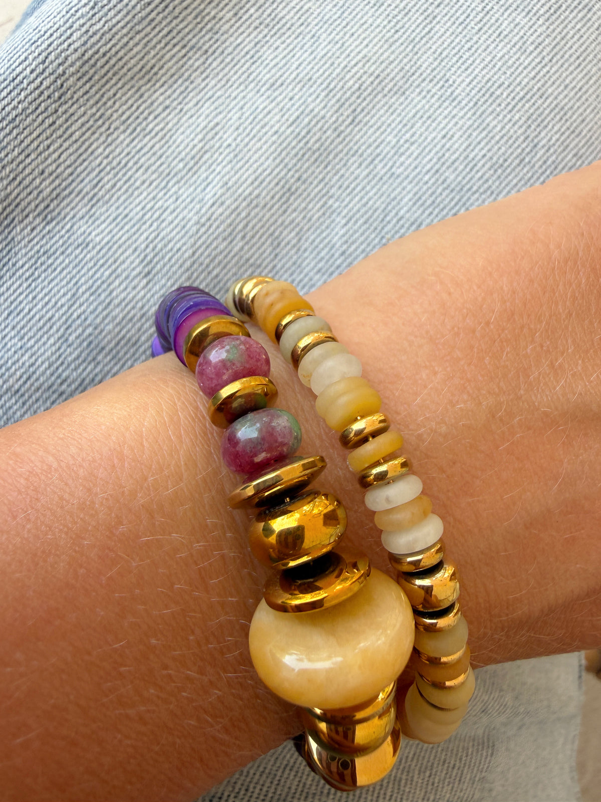 LOOK - VEGA purple, VANDA jade topaze