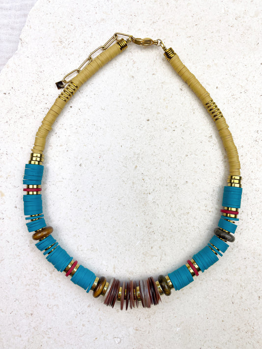 Collier MARCEL - émeraude