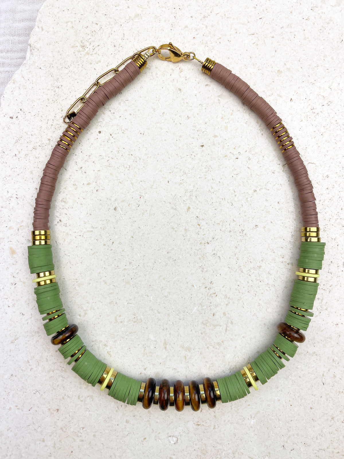 Collier MARCEL - green