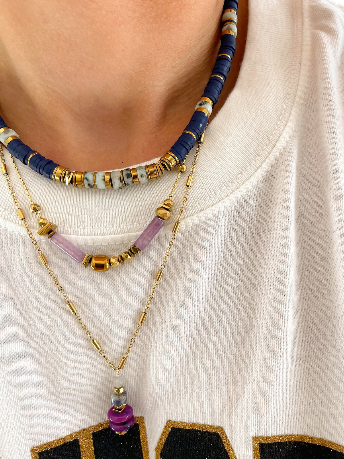 Collier LILY - nuit