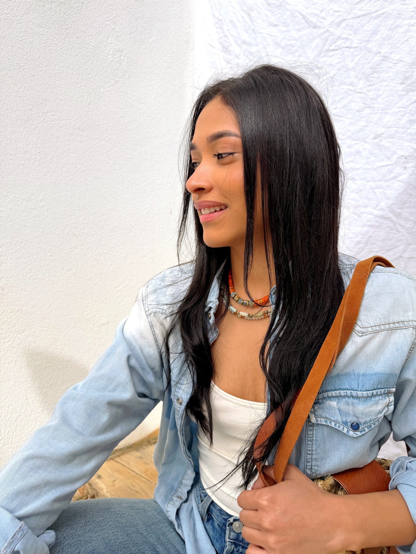 LOOK - THELMA Zeste, THEOPHILE Amazonite, URBA Amazonite