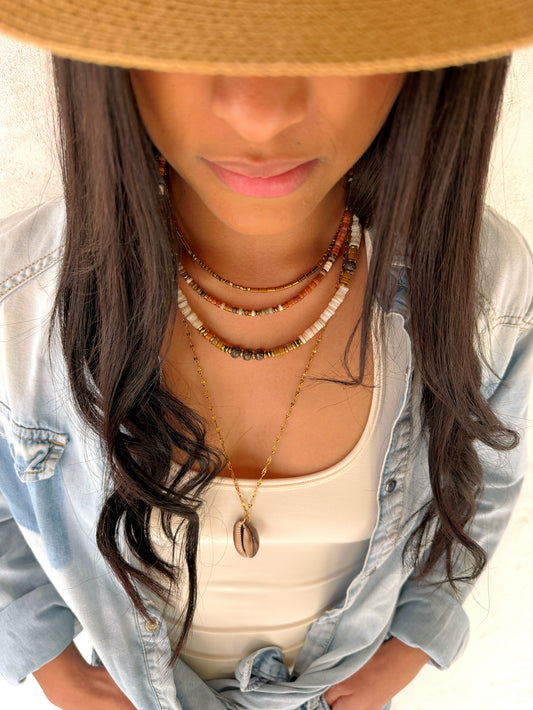 LOOK - TOBIAS Nuit, SILAS Rhodonite caramel, UGO, UCAURY