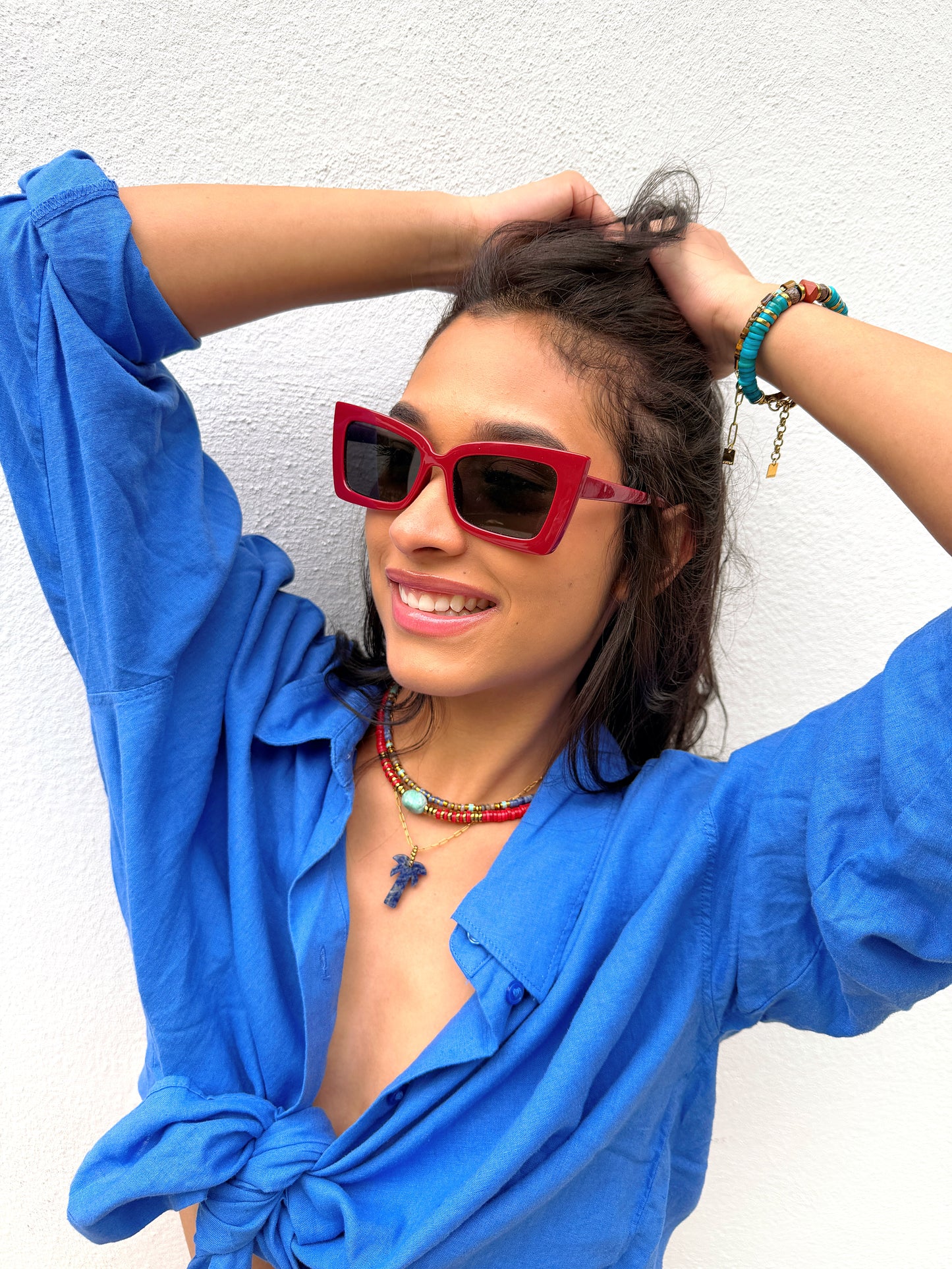 LOOK - SILAS Sodalite, UMA Cerise, USAMY Sodalite