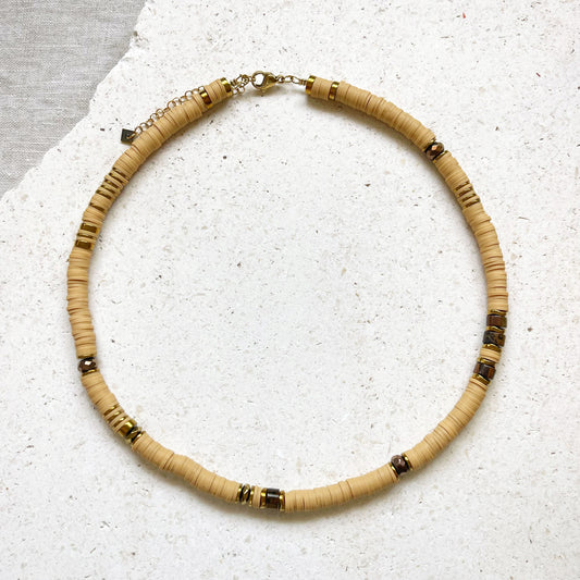 Collier OTIS - noisette