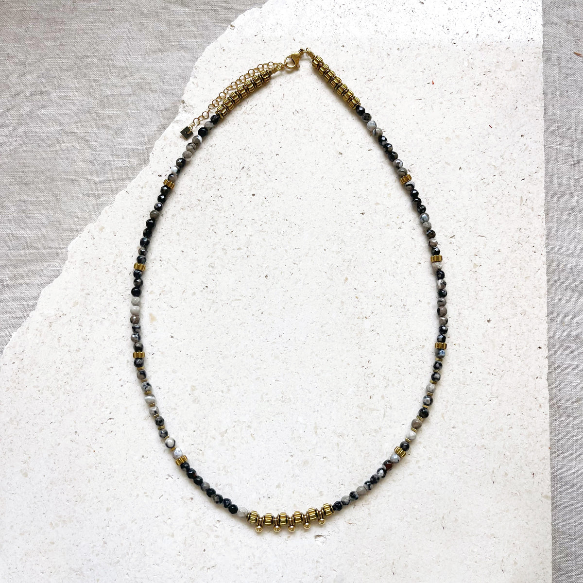 Collier OSANA - agate